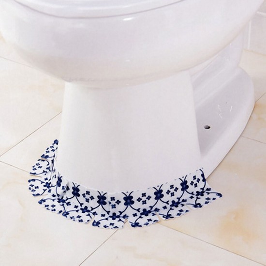 TS-74 Creative Cartoon Toilet Base Sticker Waterproof Anti-fouling Animals Colorful Stickers