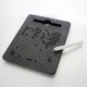 Magnetic Tablet Stylus Wordpad Drawing Stencils Plates Beads Board DIY Toy