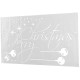 Merry Christmas Snowflake Window Wall Sticker Wall Window Decoration