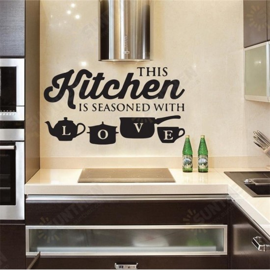 3D Creative PVC Wall Stickers Home Decor Mural Art Removable Special Kitchen Decor Sticker