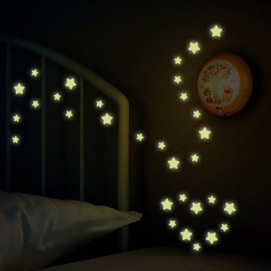 Creative Stars Luminous Tape Stickers all Door Window Decor Sticker