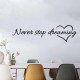 FX1182 Decorative Sticker Wall Stickers Decor DIY Stickers Bedroom Decoration