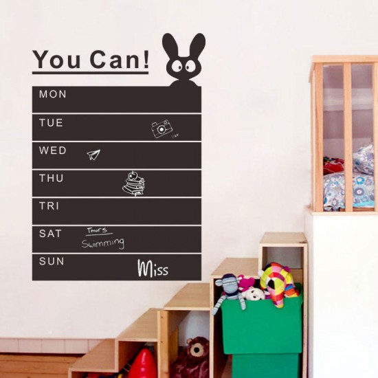 FX209 Children's Room Wall Stickers Kindergarten Blackboard Wall Stickers DIY Sticker