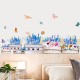 FX64046 Flower Wall Sticker Children's Room And Kindergarten Decorative Wall Sticker DIY Sticker