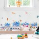 FX64046 Flower Wall Sticker Children's Room And Kindergarten Decorative Wall Sticker DIY Sticker