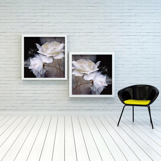 Hand Painted Combination Decorative Paintings Petals Painting Wall Art For Home Decoration