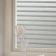 S151 45cmX200cm Modern Stripe Pattern Glass Stickers Bathroom Balcony Sliding Door Frosted Gla