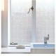 S151 45cmX200cm Modern Stripe Pattern Glass Stickers Bathroom Balcony Sliding Door Frosted Gla