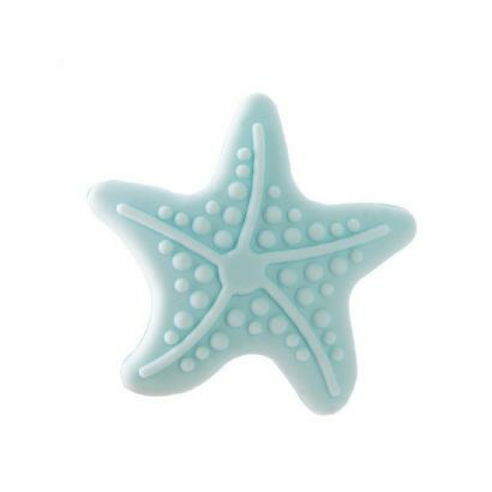 Starfish Silicone Door Knob Mute Luminous Elastic Stickers Crash Buffer Wall Protector Stickers