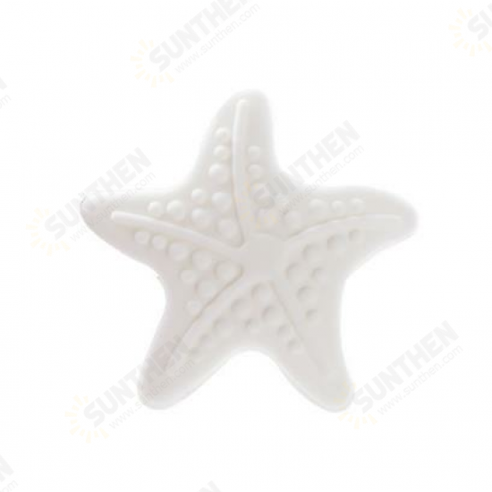 Starfish Silicone Door Knob Mute Luminous Elastic Stickers Crash Buffer Wall Protector Stickers