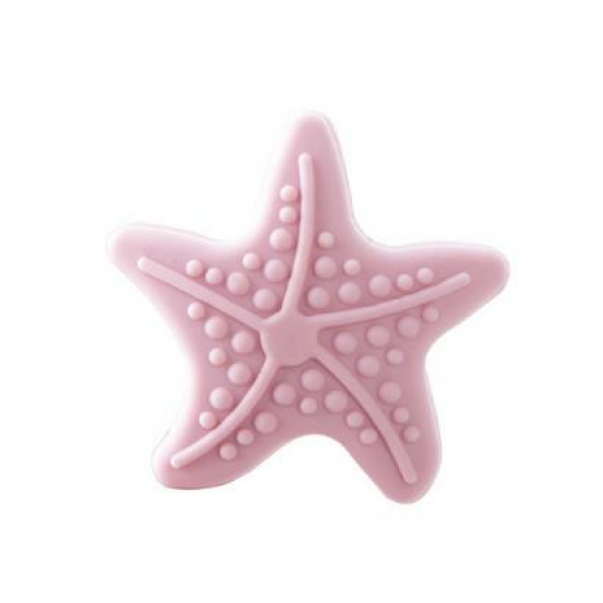 Starfish Silicone Door Knob Mute Luminous Elastic Stickers Crash Buffer Wall Protector Stickers