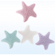 Starfish Silicone Door Knob Mute Luminous Elastic Stickers Crash Buffer Wall Protector Stickers