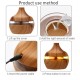 300ml Electric Ultrasonic Air Mist Humidifier Purifier Aroma Diffuser 7 Colors LED USB Charging for Bedroom Home Car Office