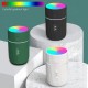 300ml Portable Air Humidifier Ultrasonic Aroma Essential Oil Diffuser USB Charging with Colorful Lights for Car Home Office