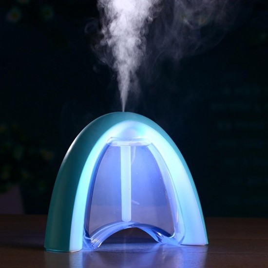 Mini Gift USB Humidifier With Message Board LED Light Ultrasonic DC5V 400ml Air Atomizer