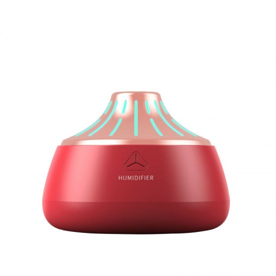 X9 Mini USB Air Humidifier with Colorful Lights 2W 2gear 200ml Capacity 35-40ml/h Low Noise for Home Office