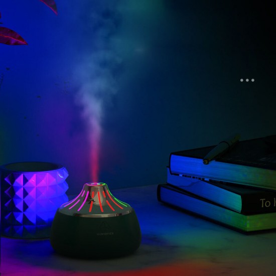 X9 Mini USB Air Humidifier with Colorful Lights 2W 2gear 200ml Capacity 35-40ml/h Low Noise for Home Office