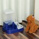 Automatic Pet Feeder Water Food Dispenser Dog Cat Drinking Feeding Bowls