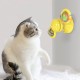 Cat Funny Toy Multifunction Windmill Turntable Massage Tickle Toy Hair Brush Pet Interactive Game with Luminous Ball