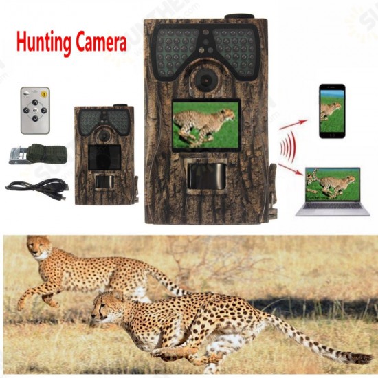 Hunting Camera PR-300 HD 12MP Digital 48 LEDs IR Infrared Night Vision Animal Trail Monitor Cameras