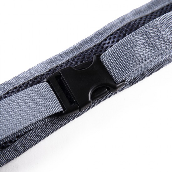 Nylon Pet Running Dog Strip Elastic Leash Zipper Bag Reflective Waist Belt Holder Set