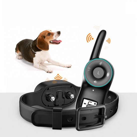 Dog Shock Collar with Remote for Small Large Dog Training Clicker Sound, Beep& Vibration Rechargeable Electric Collar