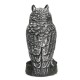 Plastic Standing Fake Owl Hunting Decoy Deterrent Scarer Repeller Garden Decor