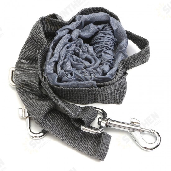 Polyester Elastic Pet Dog Leash Lead Strap Rope Waist Belt