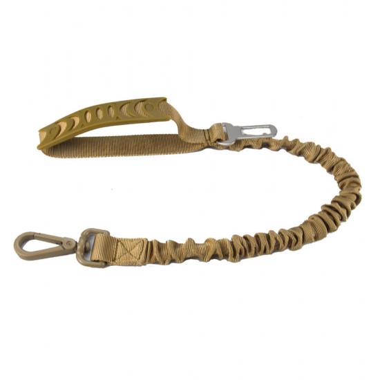 Thickened Iron Buckle Nylon Tactical Car Dog Leash Wear-Resistant Hand Traction Belt