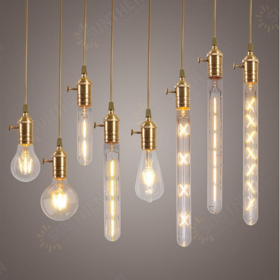 Dimmable E27 LED Edison COB Bulbs Retro Classic Filament Retro Globe Christmas Lighting AC220V