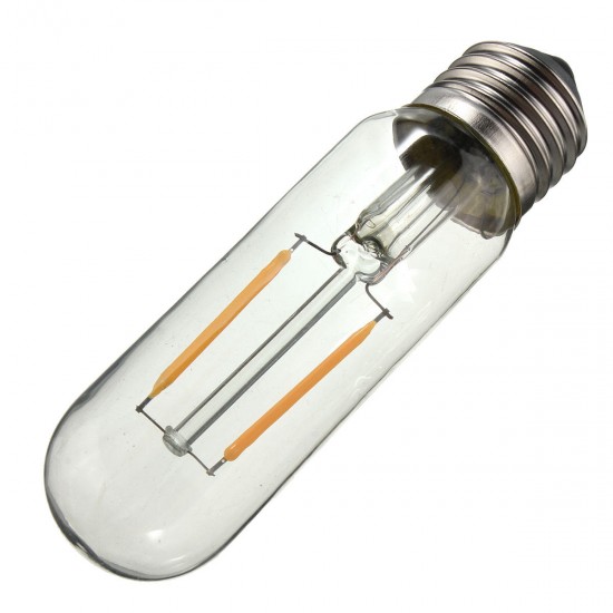 Dimmable T10 E27 2W COB Pure White Warm White 200Lumens Retro Edison Light Bulb AC110V AC220V