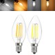 E12 E14 C35 5W 540LM Warm White Pure White LED Candle Light Bulb No Flicker AC110V AC220V