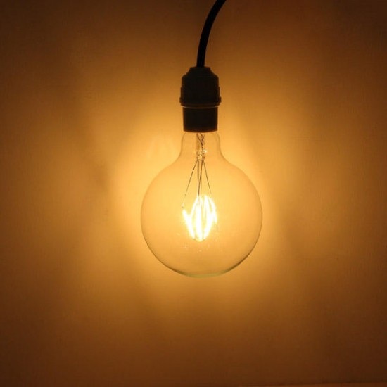 E27 175mm G125 4W Retro LED Filament Edison Lamp Light Bulb 220V