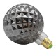 Lighting Designer AC220V E27 2700K 4W G125 LED Incandescent Light Bulb Smoky Gray Pineapple Pattern Glass Edison Bulb Filament Lamp Retro Decor