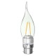 Non-Dimmable E27 E14 E12 B22 B15 2W Sliver Pull Tail Incandescent Candle Light Bulb 220V