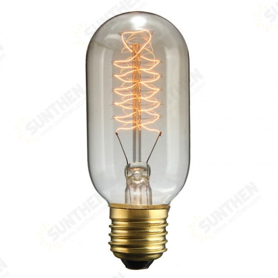 T45 E27 30W 220V 120lm Incandescent Bulb Retro Edison Light Bulbs