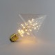 E27 E14 3W Retro Sky Star Edison Bulb LED Incandescent Lamp Chandelier Hanging Light AC220V