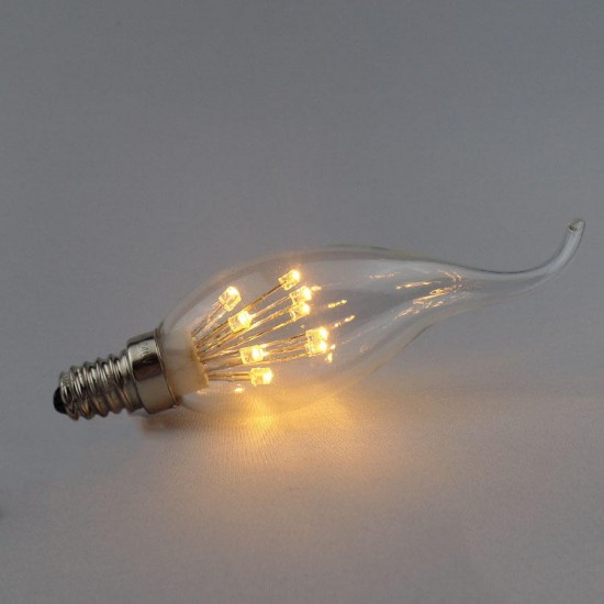 E27 E14 3W Retro Sky Star Edison Bulb LED Incandescent Lamp Chandelier Hanging Light AC220V