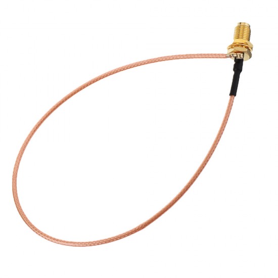 25CM Extension Cord U.FL IPX to RP-SMA Female Connector Antenna RF Pigtail Cable Wire Jumper for PCI WiFi Card RP-SMA Jack to IPX RG178