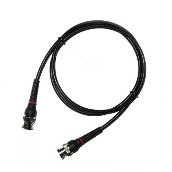 2Pcs P1013 BNC Q9 Male Plug To BNC Q9 Male Plug Oscilloscope Test Probe Cable Lead 100CM