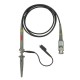 2Pcs Oscilloscope Probe BNC Alligator Clip Ground Lead Test Tool 20MHz 1X 10X