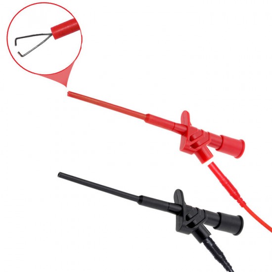 P5004 Professional Insulated Quick Test Hook Clip High Voltage Flexible Testing Probe