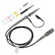 PP-200 Digital Oscilloscope Probe 200Mhz Bandwidth X1 X10 for Automotive Osciloscopio Portatil Diagnostic Tool