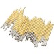 P100-E2 100Pcs Dia 1.36mm Length 33.3mm 180g Spring Test Probe Pogo Pin Tool