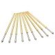 P100-E2 100Pcs Dia 1.36mm Length 33.3mm 180g Spring Test Probe Pogo Pin Tool