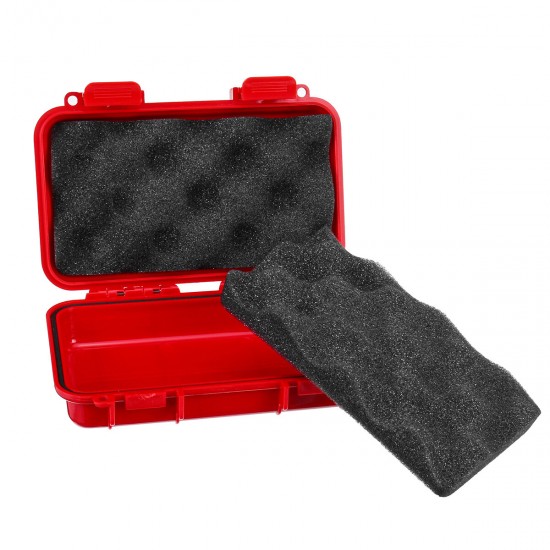 Waterproof Airtight Survival Storage Case Container Fishing Carry Tool Box with Sponge