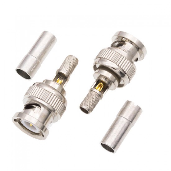 Y-1073 BNC Male Plug Fully Shielded High Precision High Frequency Test BNC Connector