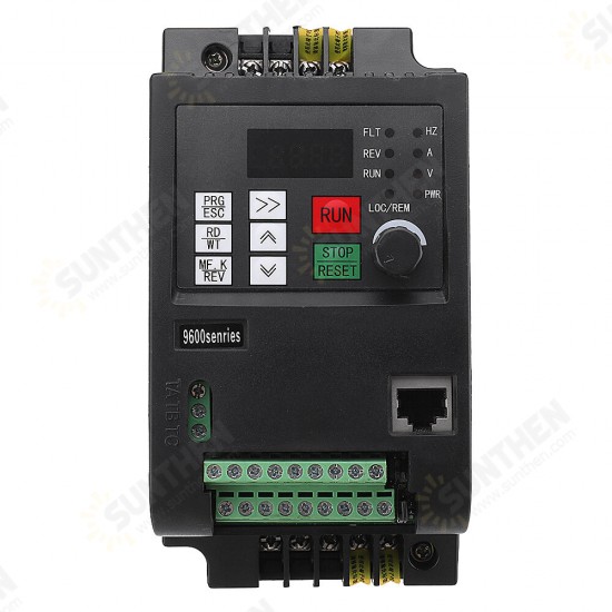 220V/380V 1.5KW/2.2KW Variable Frequency Drive VFD Inverter