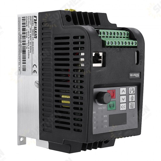 220V/380V 1.5KW/2.2KW Variable Frequency Drive VFD Inverter