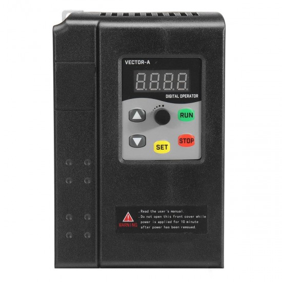 2.2KW 220V 9.5A 1HP To 3 Phase Variable Frequency Inverter Motor Drive VSD VFD